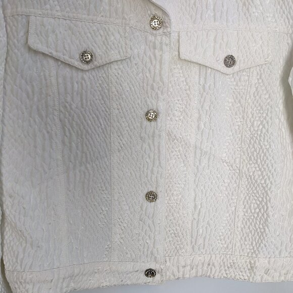 MSK Ladies Light Weight Jacket Cream color Fully Lined - Picture 2 of 8